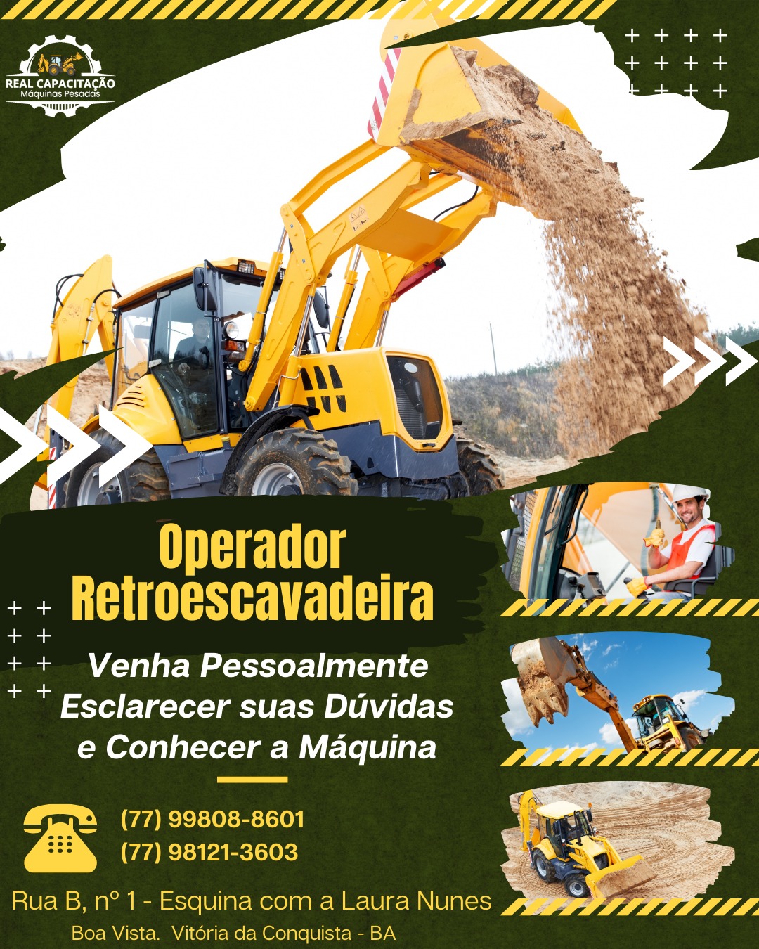 Operador de Retroescavadeira